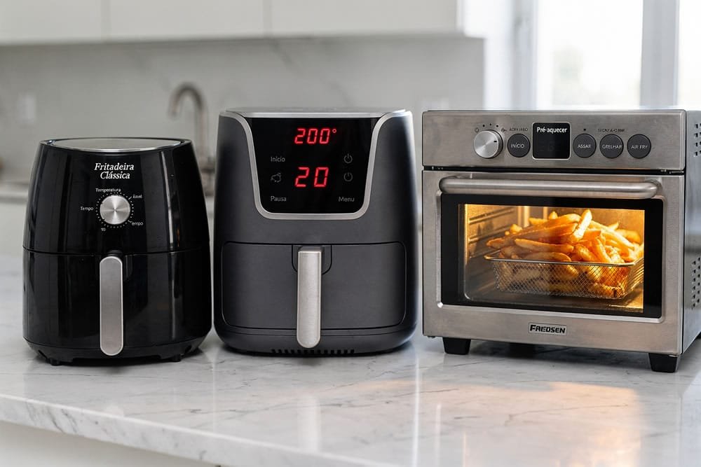 Como a diferença entre as airfryers Mondial pode mudar sua rotina na cozinha